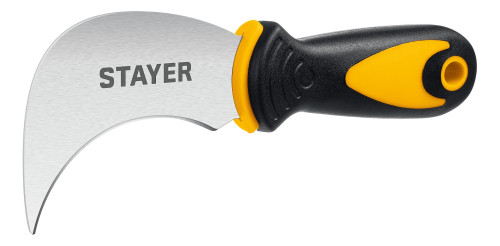 STAYER C-Force, Нож для листовых и рулонных материалов, 200 мм / 09293